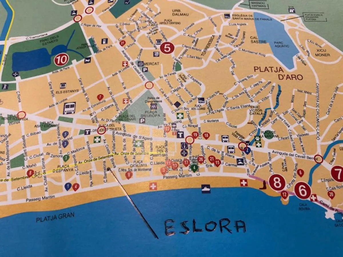 Hébergement de vacances Villa Eslora - Playa De Aro à Castell-Castell-Platja d'Aro
